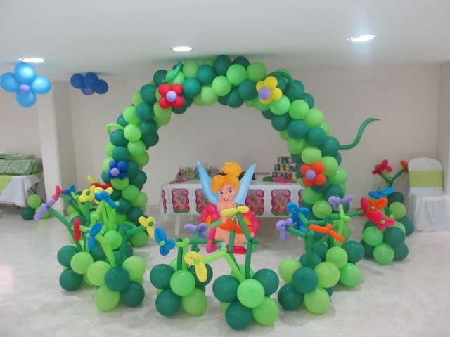 como decorar cumpleaños con globos