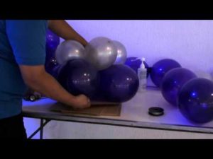 Como aprender a decorar con globos